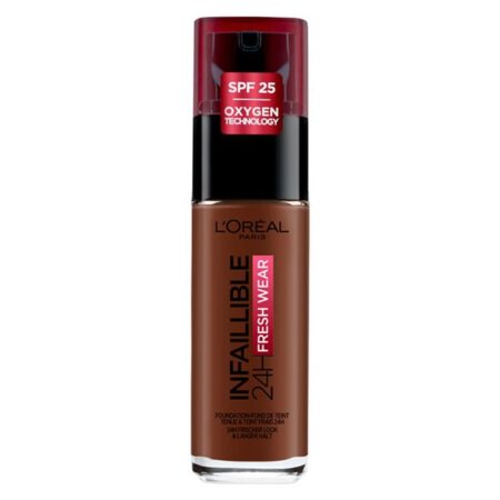 L’Oreal Paris Infaillible 32h Freshwear Fluid Foundation 390 Ebony