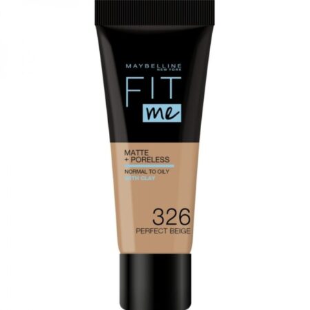 MAYBELLINE FIT ME MATTE & PORELESS FOUNDATION 326 PERFECT BEIGE