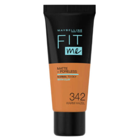 MAYBELLINE FIT ME MATTE & PORELESS FOUNDATION 342 WARM HAZEL