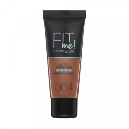 MAYBELLINE FIT ME MATTE & PORELESS FOUNDATION 364 DEEP BRONZE