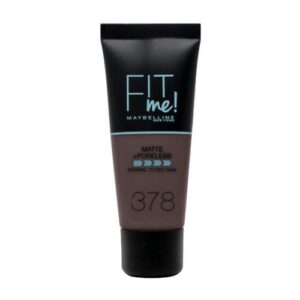 MAYBELLINE FIT ME MATTE & PORELESS FOUNDATION 378 COOL ESPRESSO