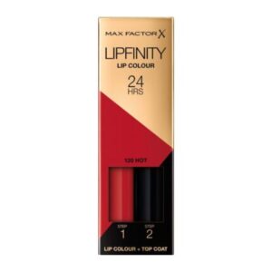 Max Factor Lipfinity Long-Lasting Two Step Lipstick 120 Hot